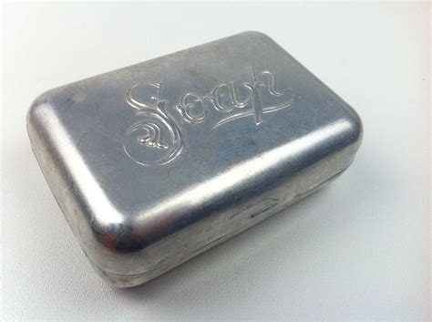 antique metal soap box|Vintage Metal Soap Box for sale .